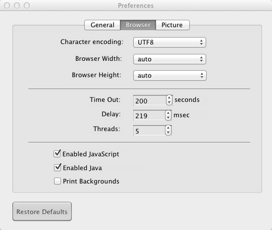what do i put for character set on mac pdf